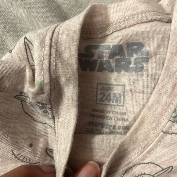 StarWars Baby Yoda Matching Set 24M - Picture 5 of 10